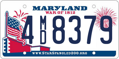 MD license plate 4MD8379