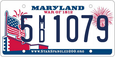 MD license plate 5MD1079