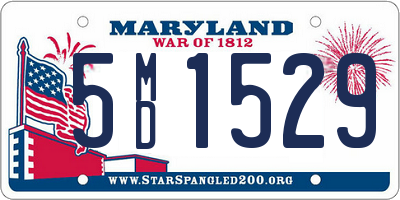 MD license plate 5MD1529