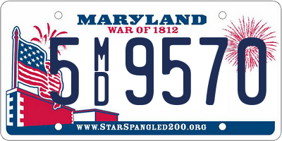 MD license plate 5MD9570