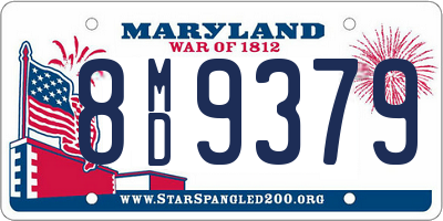 MD license plate 8MD9379