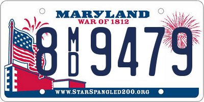 MD license plate 8MD9479