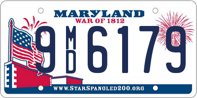 MD license plate 9MD6179