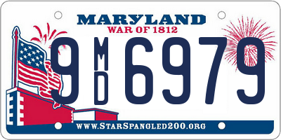 MD license plate 9MD6979