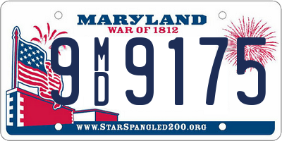 MD license plate 9MD9175