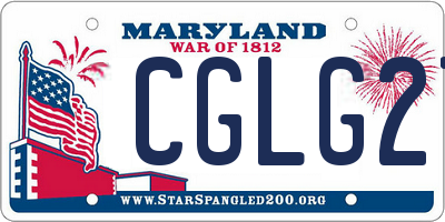 MD license plate CGLG27