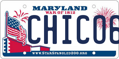 MD license plate CHICO63