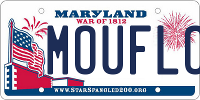 MD license plate MOUFLON