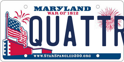 MD license plate QUATTRO