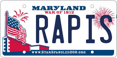 MD license plate RAPIST