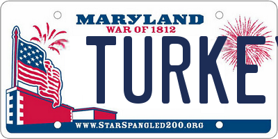 MD license plate TURKEY