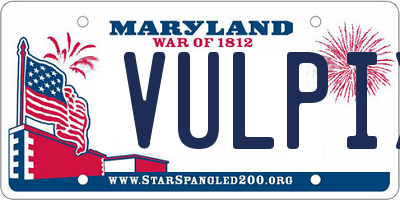 MD license plate VULPIX