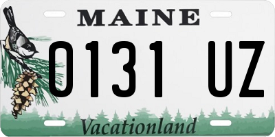 ME license plate 0131UZ