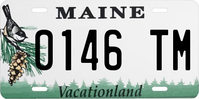 ME license plate 0146TM