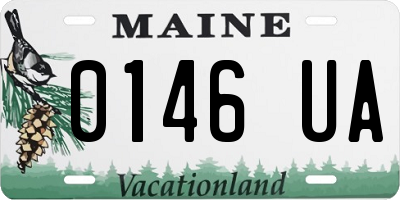 ME license plate 0146UA
