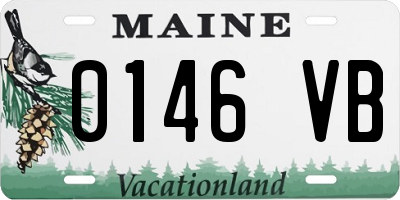 ME license plate 0146VB