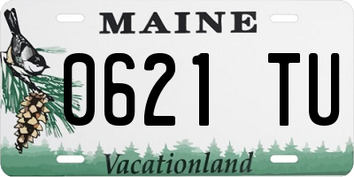 ME license plate 0621TU