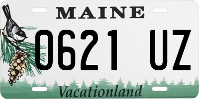 ME license plate 0621UZ