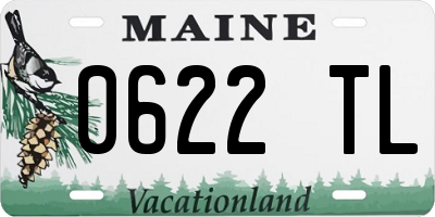ME license plate 0622TL