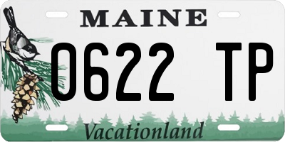 ME license plate 0622TP