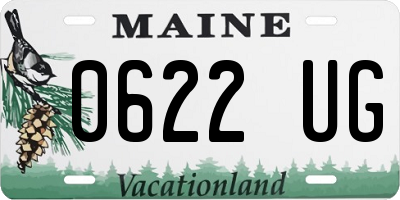 ME license plate 0622UG