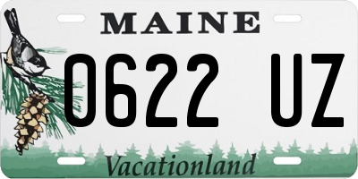 ME license plate 0622UZ