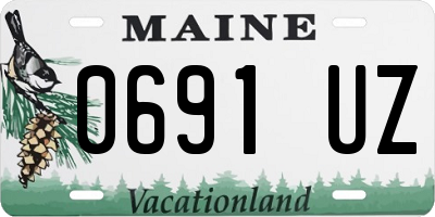 ME license plate 0691UZ