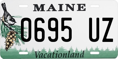 ME license plate 0695UZ