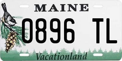 ME license plate 0896TL