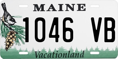 ME license plate 1046VB
