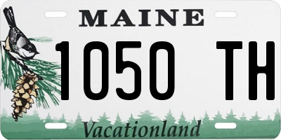 ME license plate 1050TH