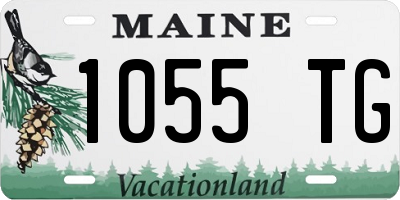 ME license plate 1055TG