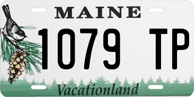 ME license plate 1079TP