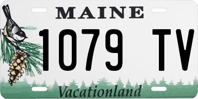 ME license plate 1079TV