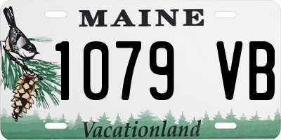 ME license plate 1079VB