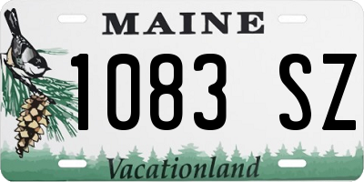 ME license plate 1083SZ