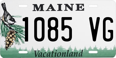 ME license plate 1085VG