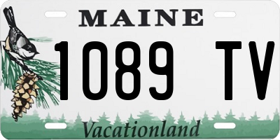 ME license plate 1089TV