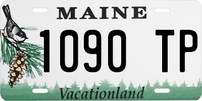ME license plate 1090TP