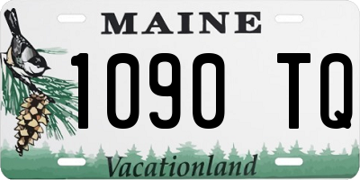 ME license plate 1090TQ