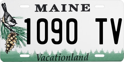 ME license plate 1090TV