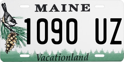 ME license plate 1090UZ