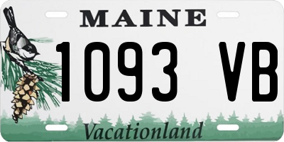 ME license plate 1093VB