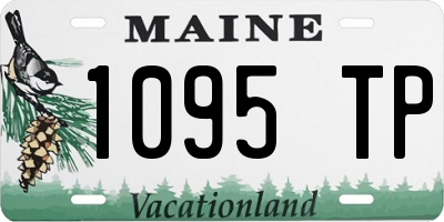 ME license plate 1095TP