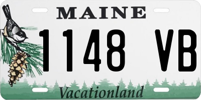 ME license plate 1148VB