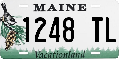 ME license plate 1248TL