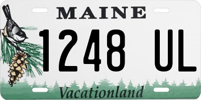 ME license plate 1248UL