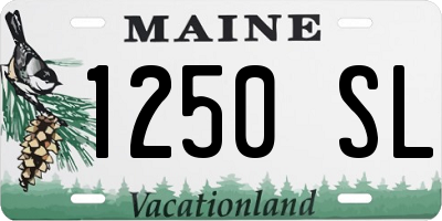 ME license plate 1250SL