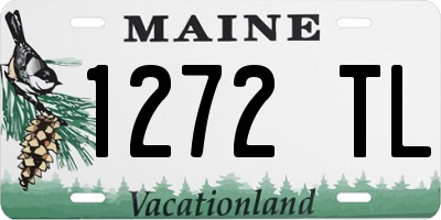 ME license plate 1272TL