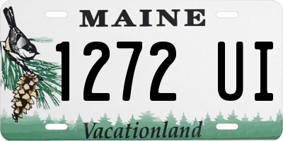 ME license plate 1272UI
